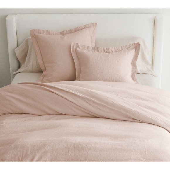 Nestwell Bedding Nestwell Washed Linen Cotton 3 Piece King Duvet